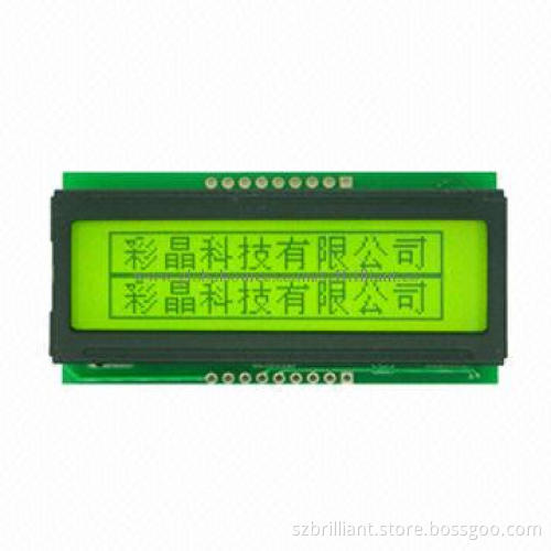 122x32 alphanumeric STN module display, LED backlight, serial parallel interface, COB